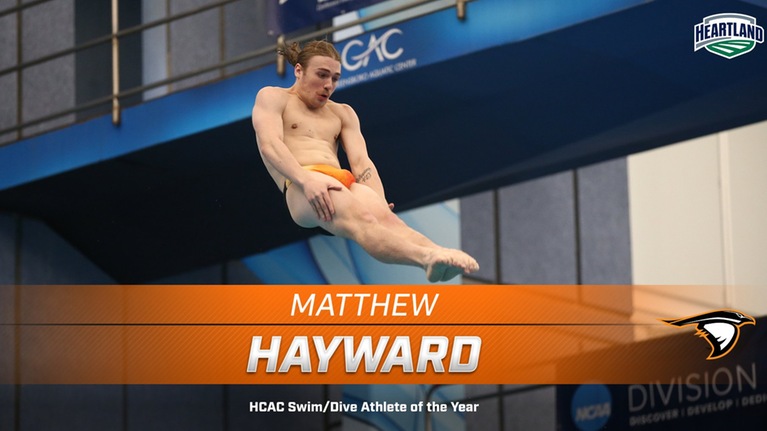 Hayward Selected as HCAC Swim/Dive Athlete of the Year