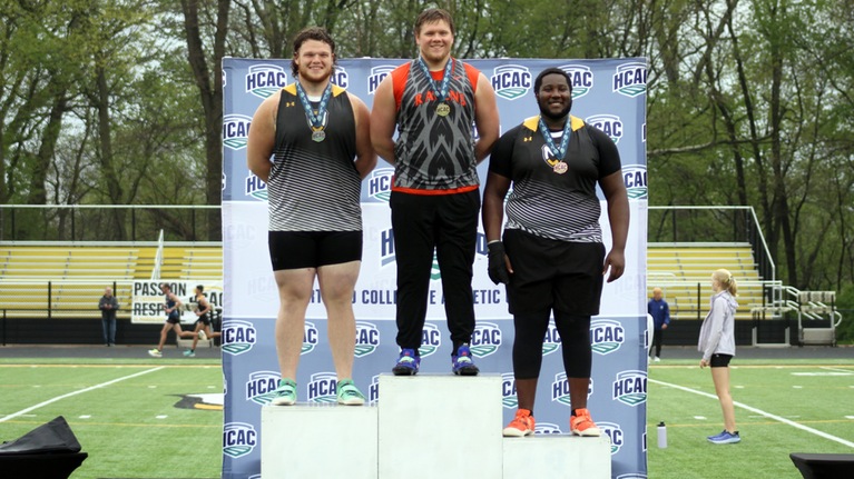 Sweigart Defends Hammer Title, Anderson Takes Fifth in HCAC Outdoor Championships