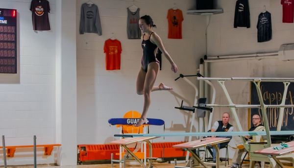 Strege Claims 13th in NCAA Diving Regional Championships