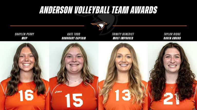 Raven Volleyball Announces Fall 2023 Team Awards