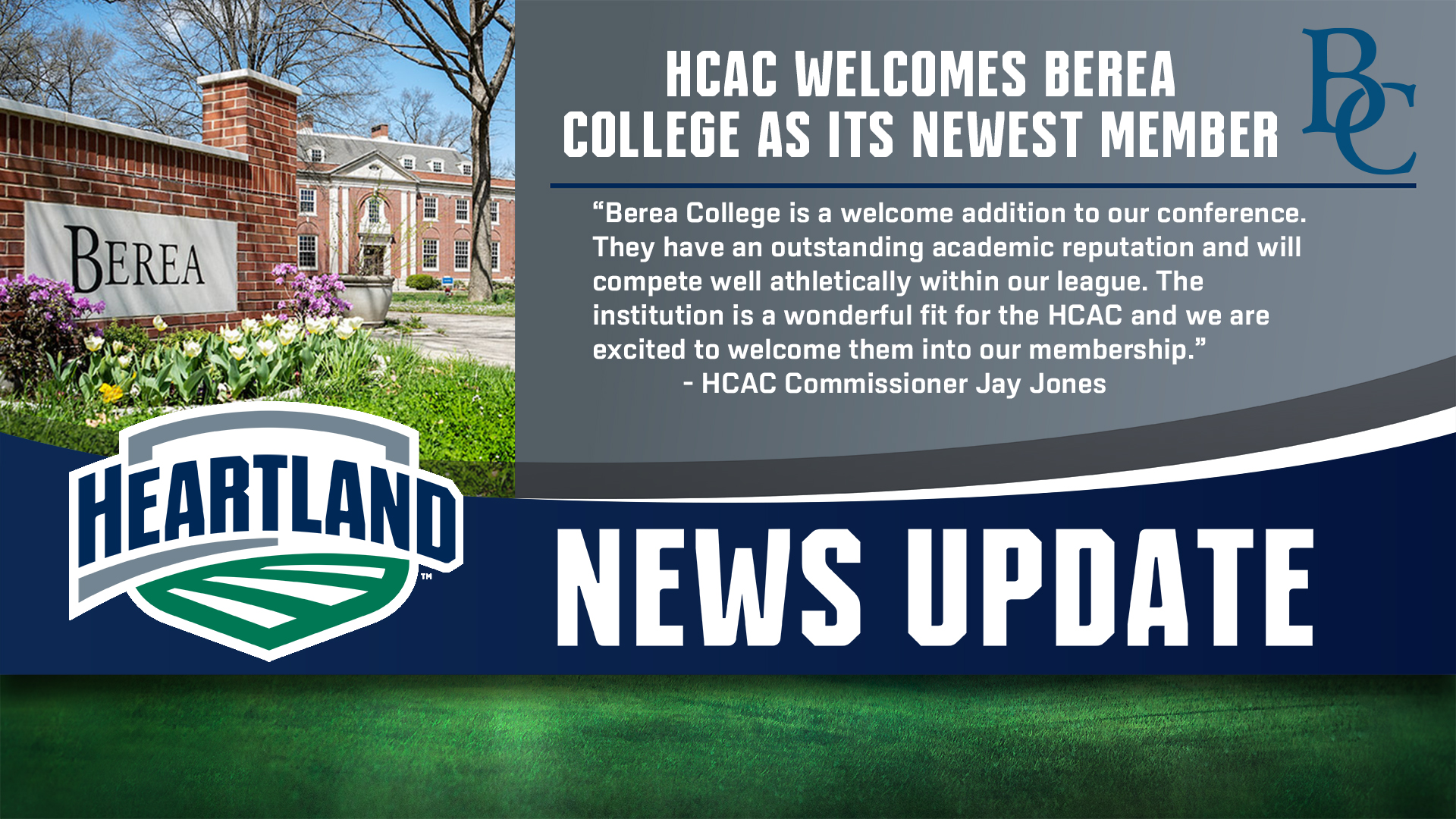 HCAC Welcomes Berea College as its Newest Member