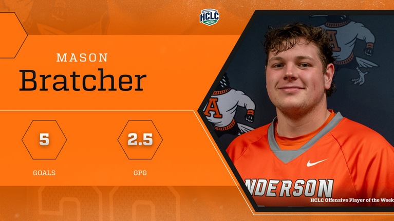 Bratcher Named HCLC Offensive Player of the Week