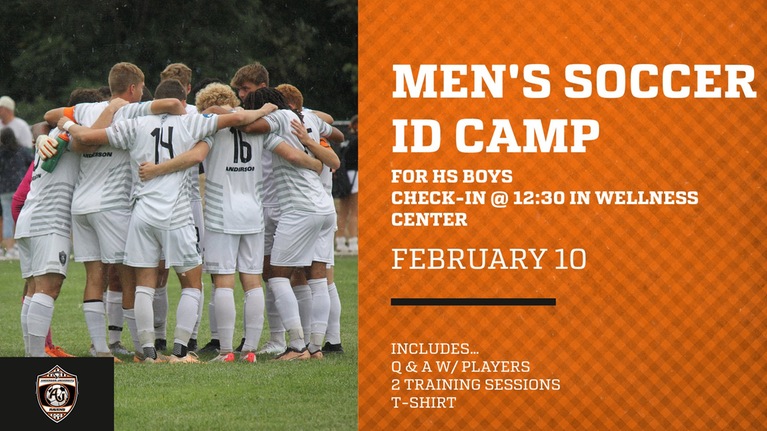 Men’s Soccer ID Camp Set for February 10