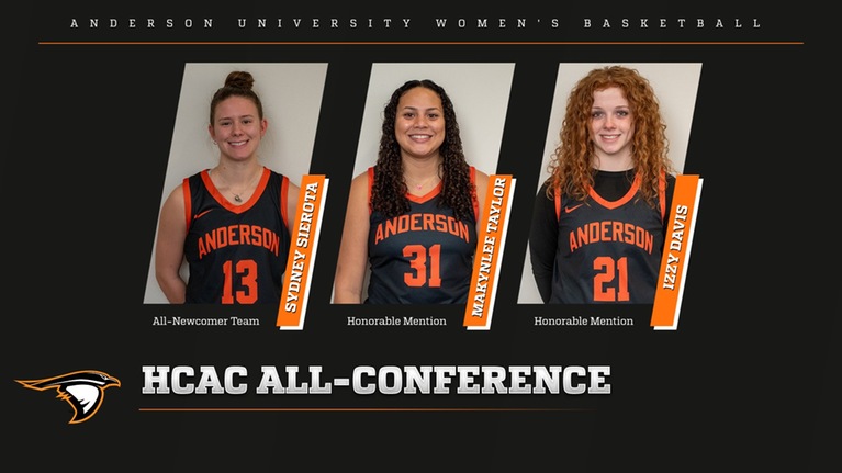 Anderson Receives Three All-HCAC Selections