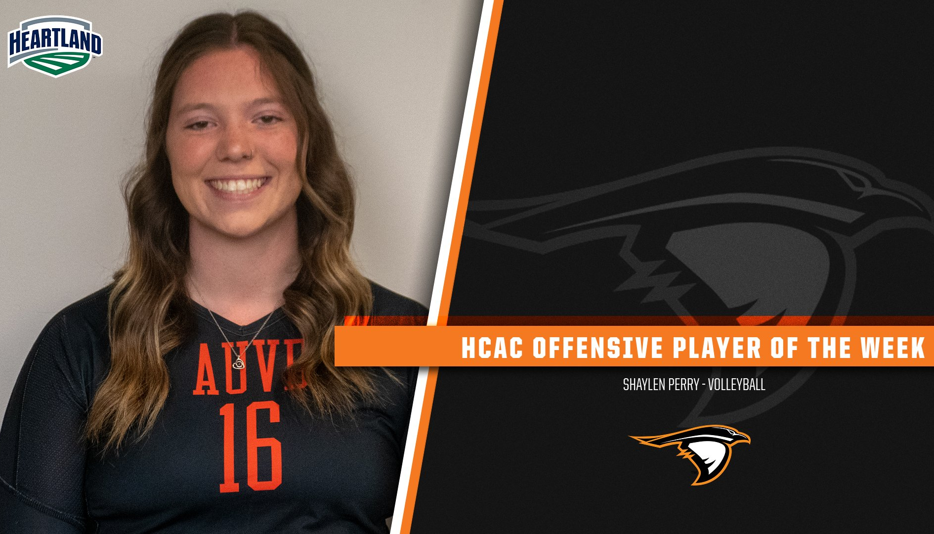 Perry Selected as HCAC Offensive Player of the Week